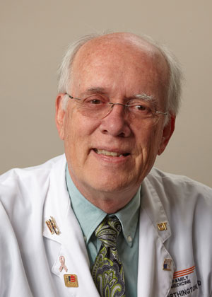 J. Mack Worthington, MD, FAAP, Immediate Past Chair and Professor, Department of Family Medicine