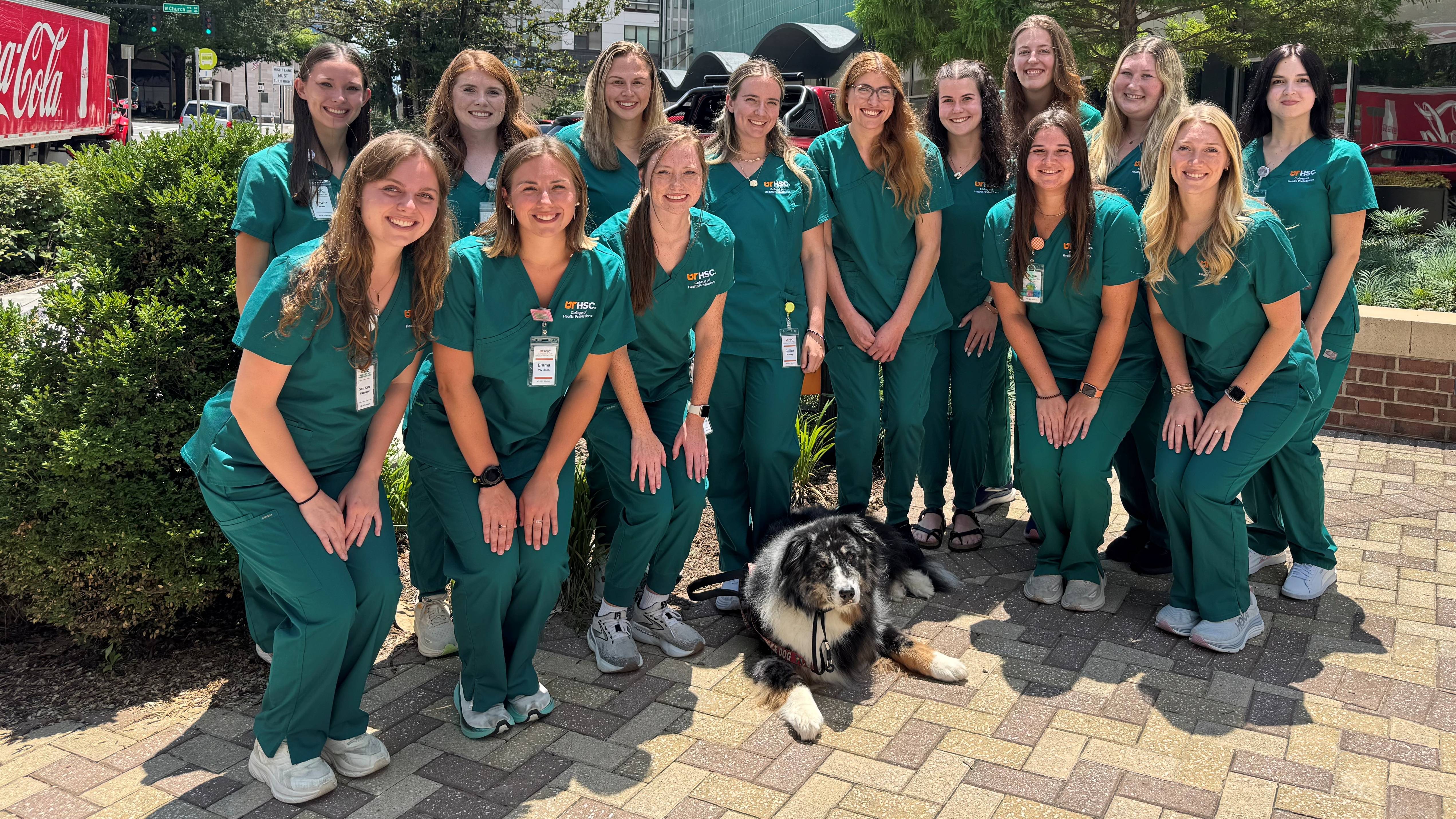 2025 MS SLP Group Picture in front of UT Conference Center