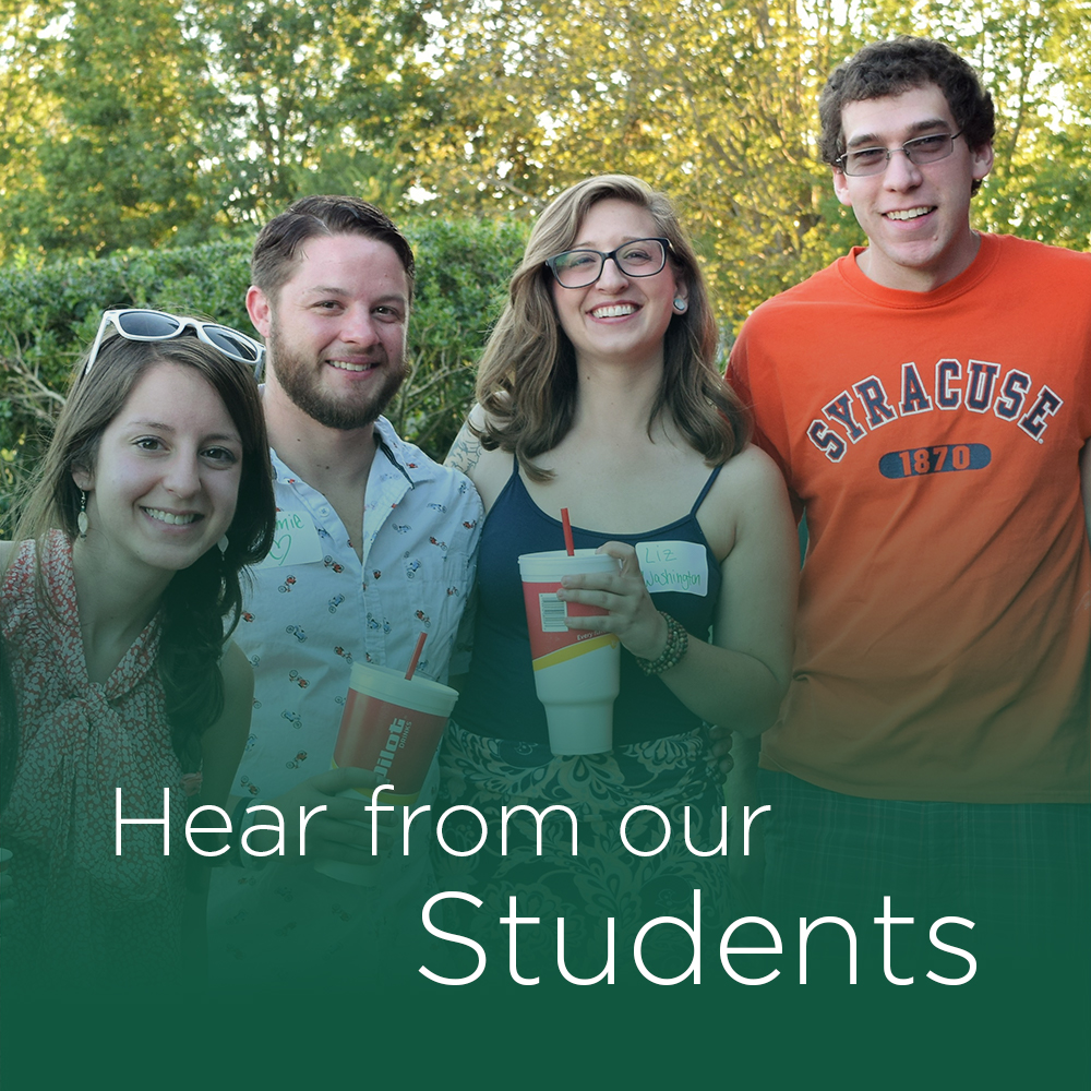 hear from our students