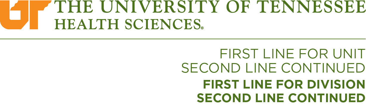 UTHS Primary Stacked Unit logo 4 lines