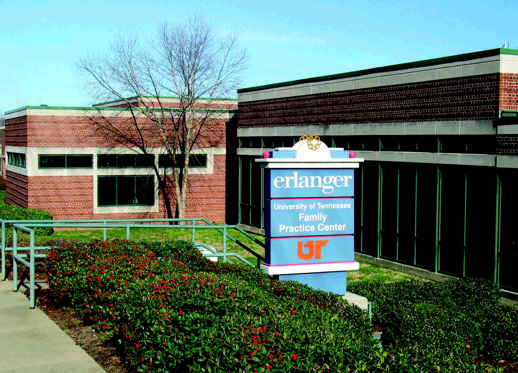 UT Family Practice Center in Chattanooga (exterior)