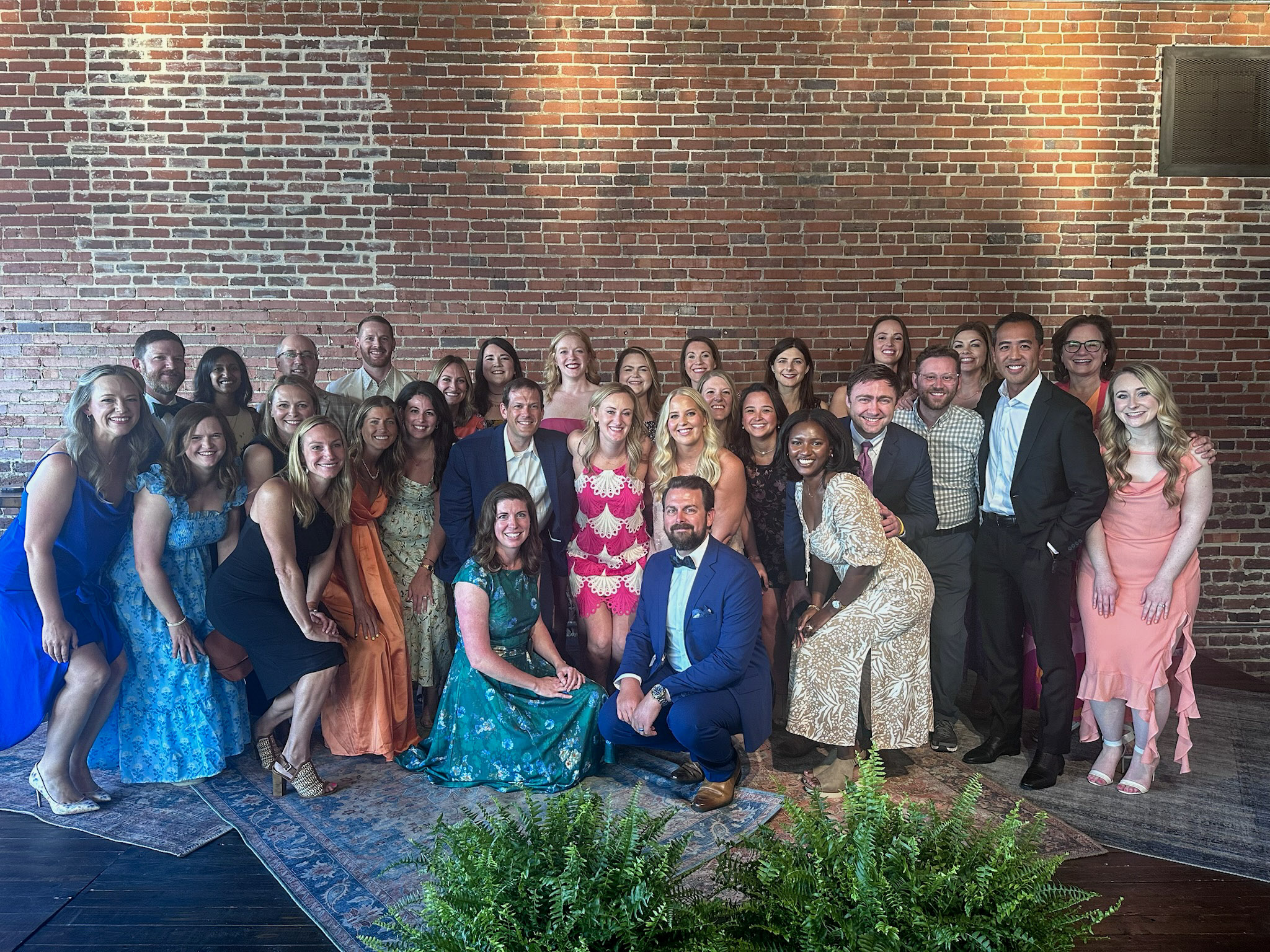 residents and faculty at graudation