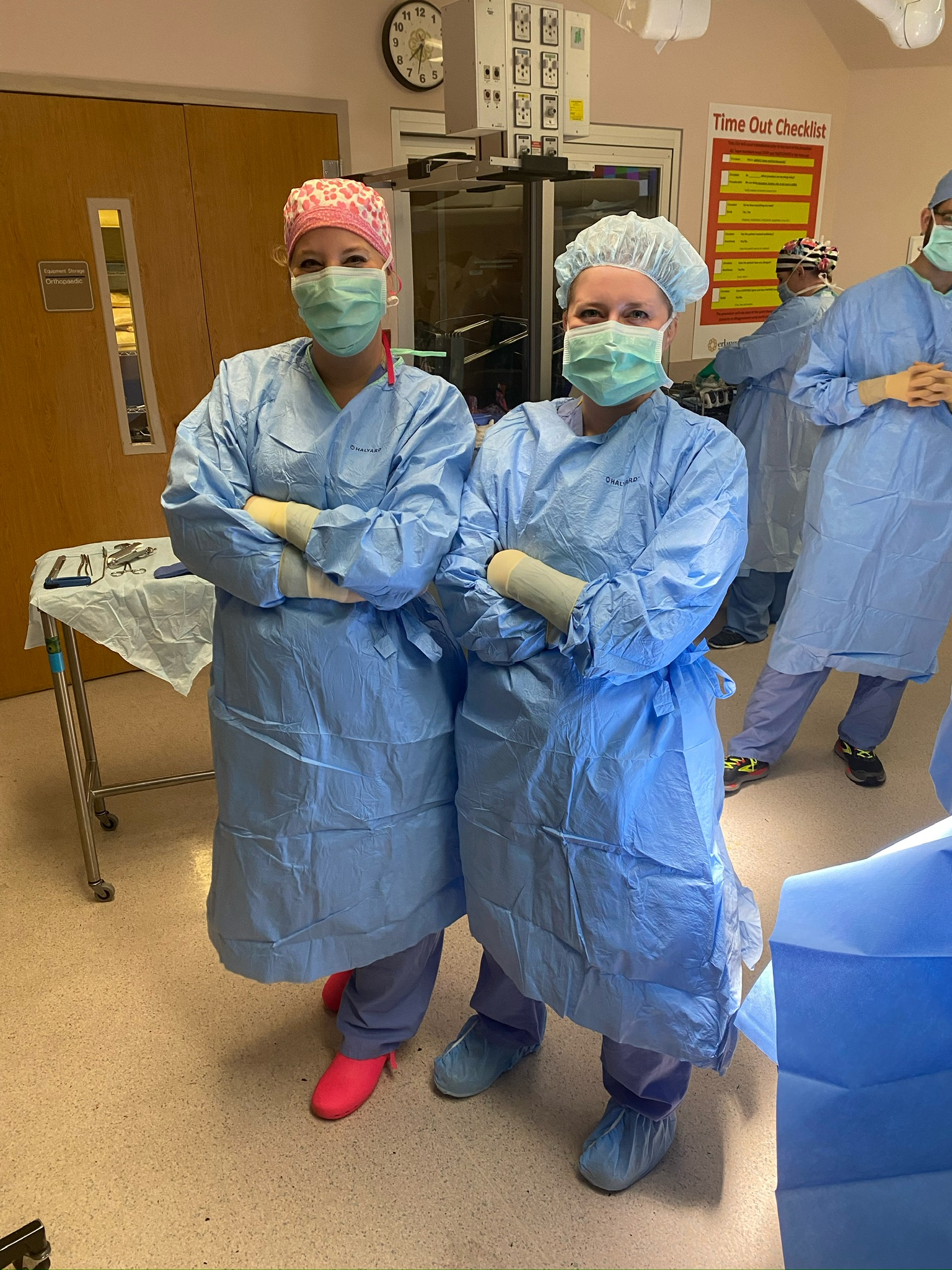 Residents in the OR