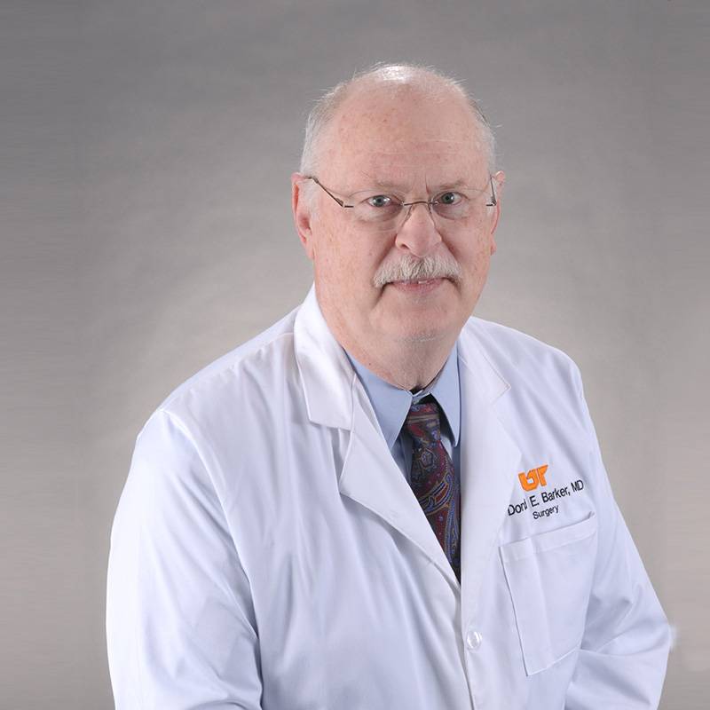 Donald E. Barker, MD, FACS, Interim Chief Medical Officer, Erlanger, and Professor, Department of Surgery