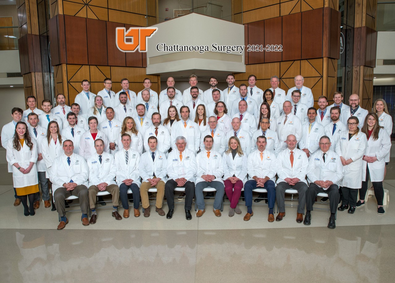Chattanooga surgery group photo for 2021 - 2022