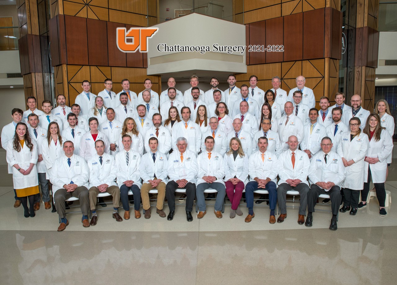 Chattanooga surgery group photo for 2021 - 2022