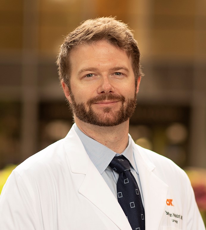 Benjamin Waldorf, MD, Associate Program Director, Urology Residency, and Program Director, Laparoscopy and Robotic Urology Surgery Fellowship