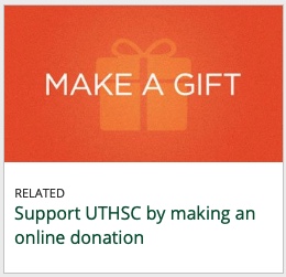 support uthsc by making an online donation