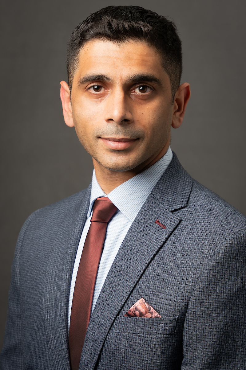 Chair of the Department Dr. Patel