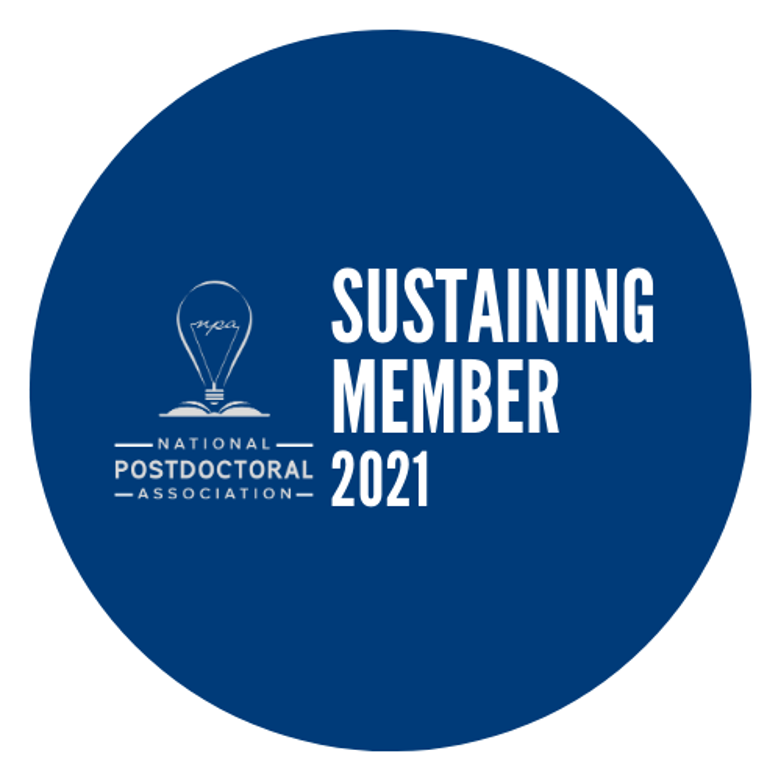 National Postdoctoral Association logo with the words 
