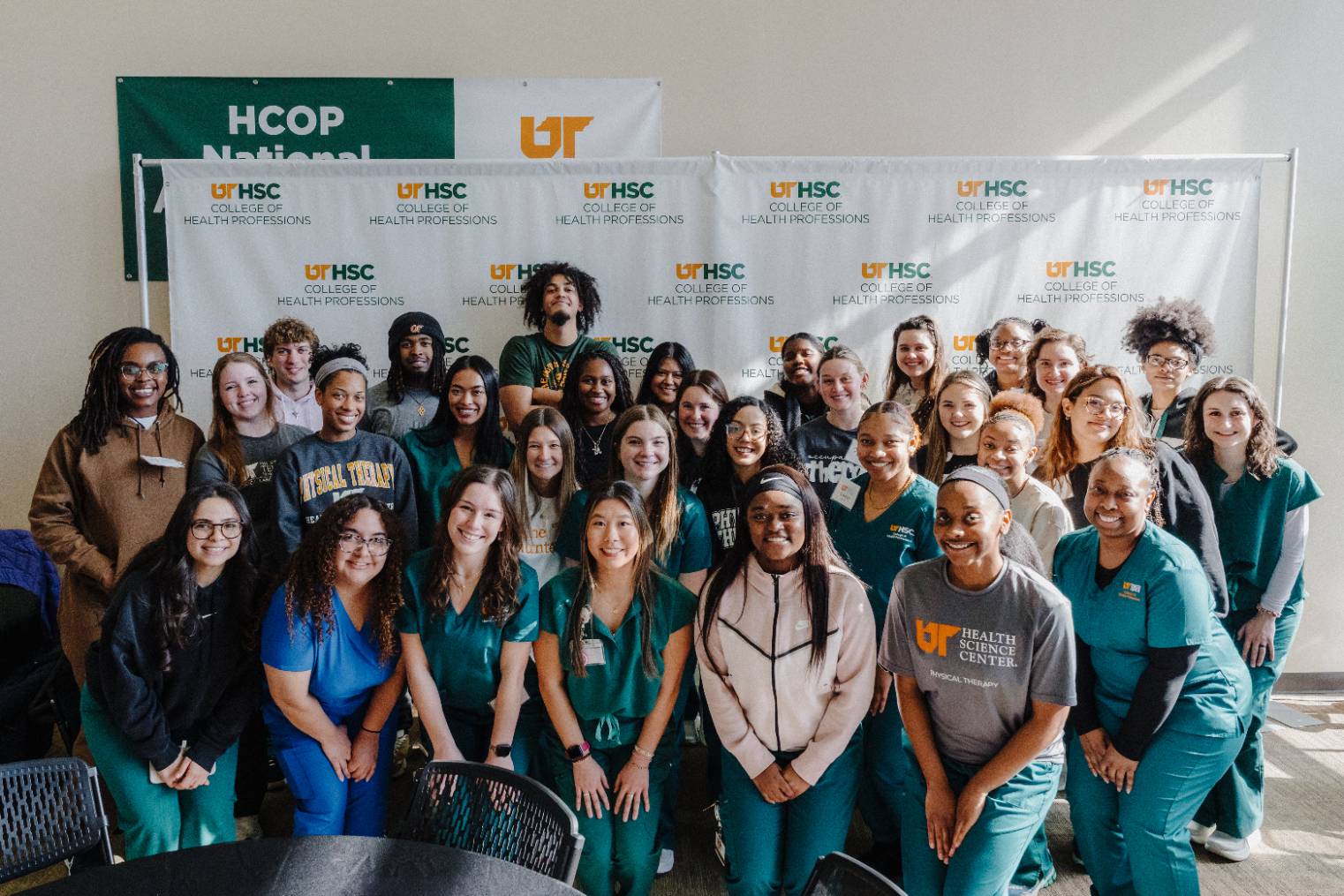 Group photo of ambassadors at 2026 HCOP event.