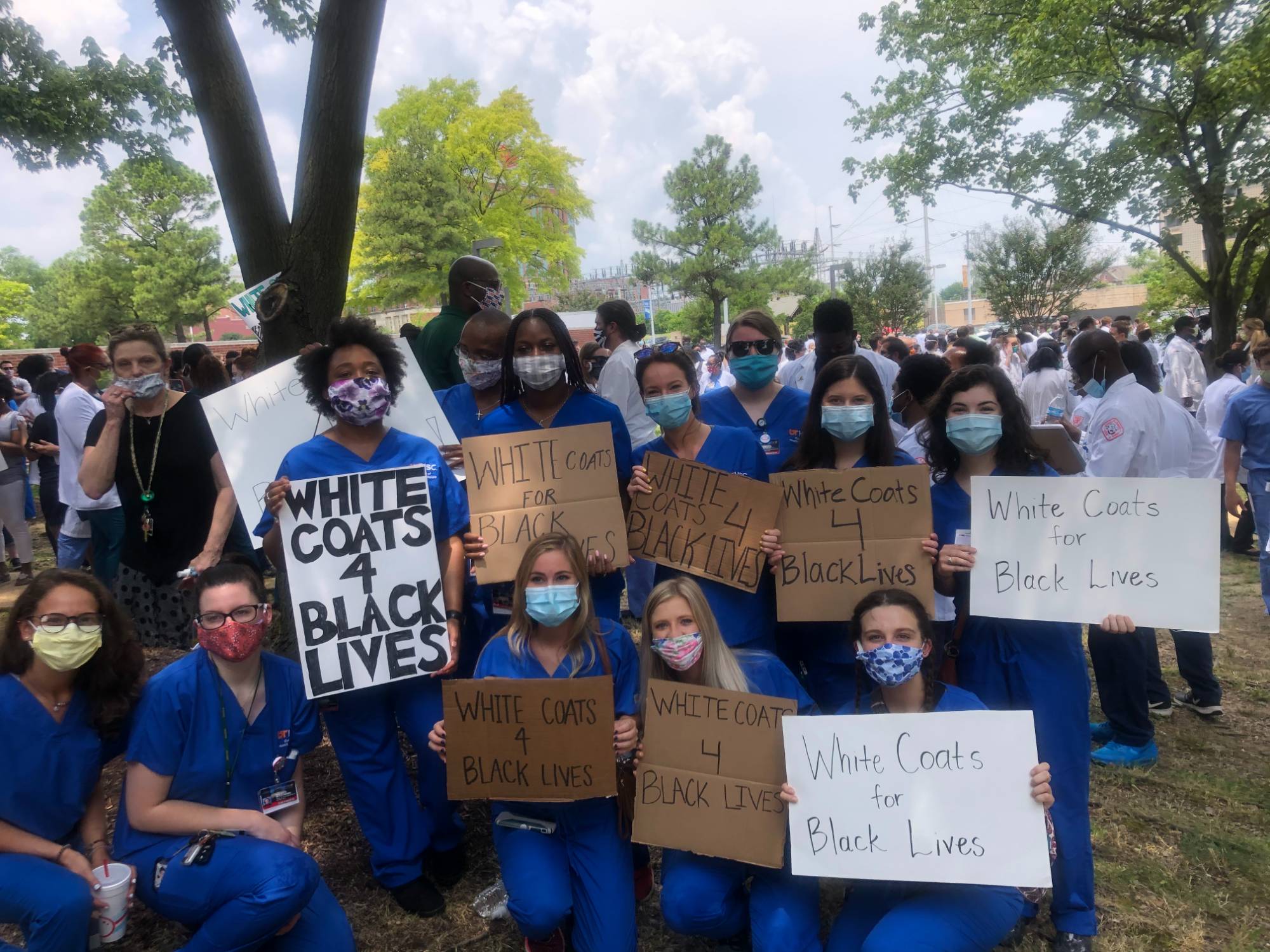 White Coats for Black Lives