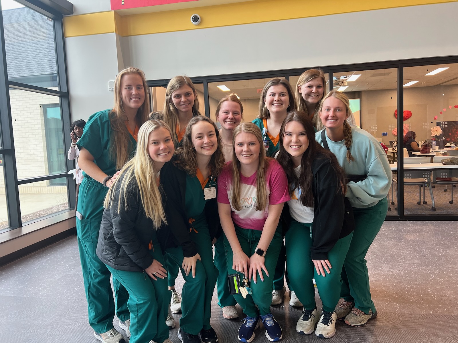 Group photo of UTHSC Master Occupational Therapy students that participated in the Porter Leath training.