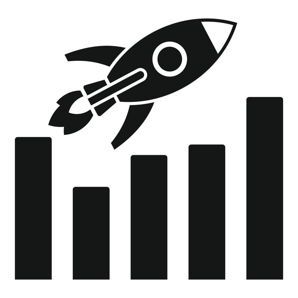 rocket chart going up rocket chart going up