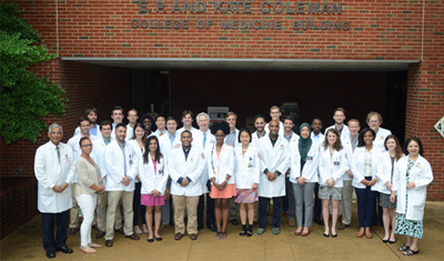 Summer Research Scholars Program participants