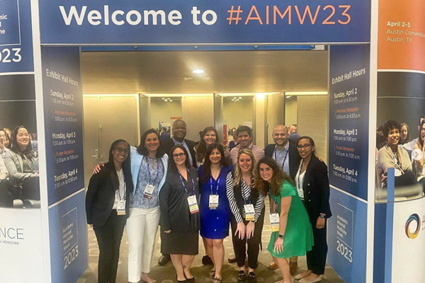 residents at the AIMW23 conference