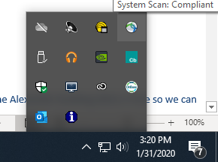 Unity client screen
