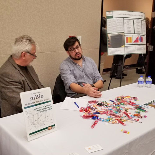 Vendors sitting at a table