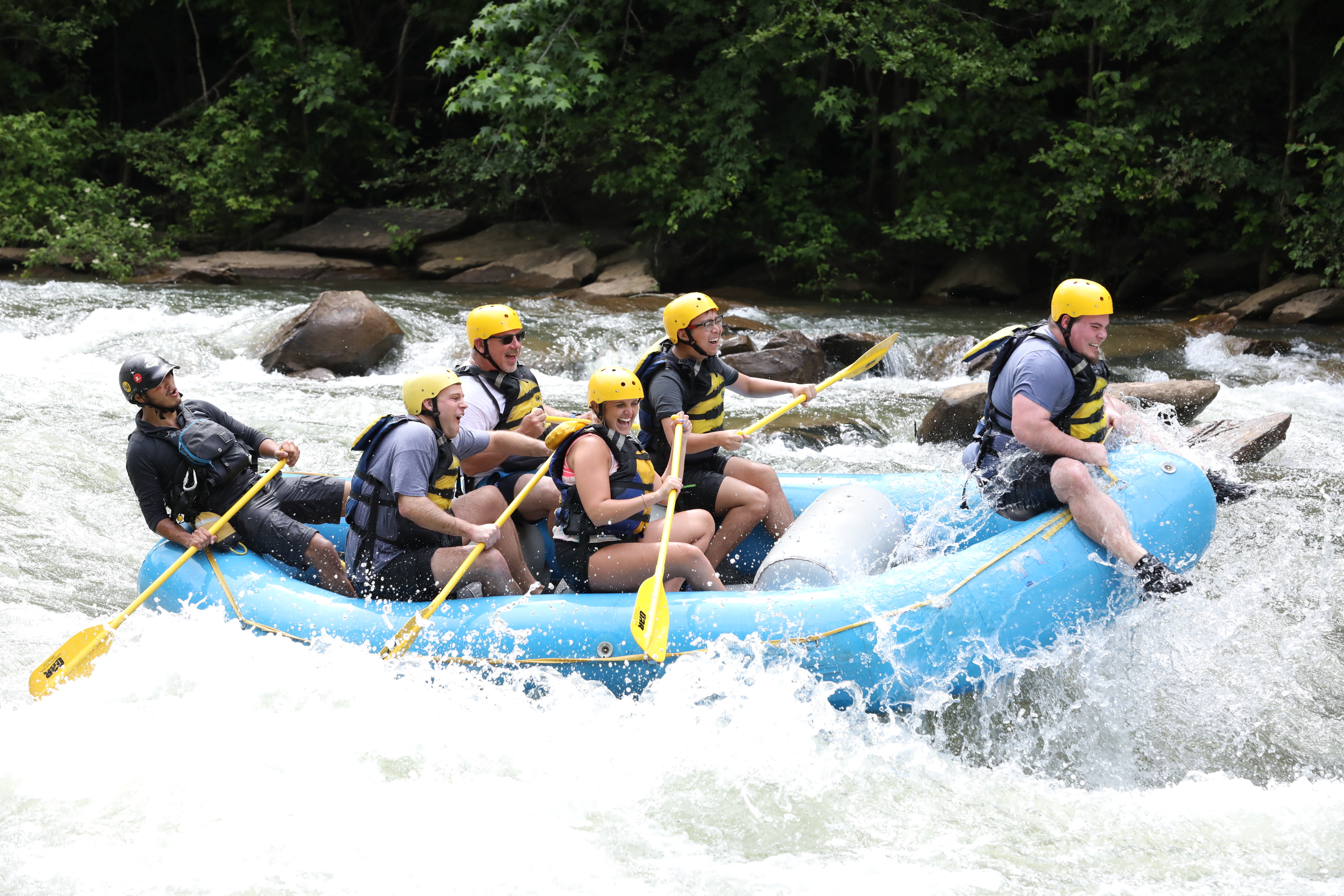 residents at ocoee team building event