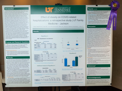 Award winning poster presentations