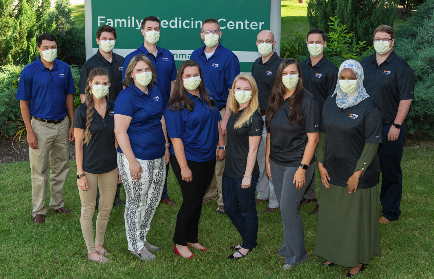 group shot of the interns