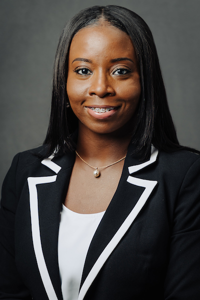 Ashley Bolden Neal Lady in a black jacket