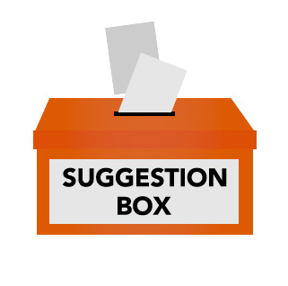 icon of a suggestion box