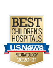 Best Children's Hospital US News badge