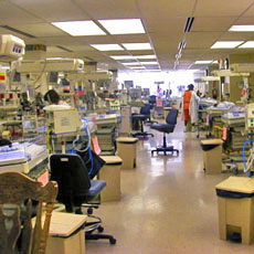 Inside shot of the Regional One Health Newborn Center