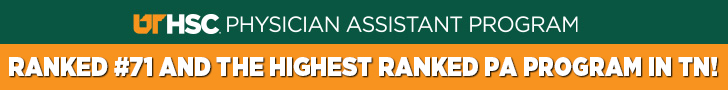 UTHSC Physician Assistant Program, Ranked #71 and the highest ranked PA Program in TN!