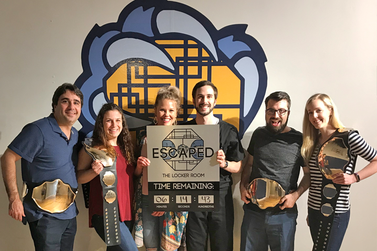 Fellows at an escape room