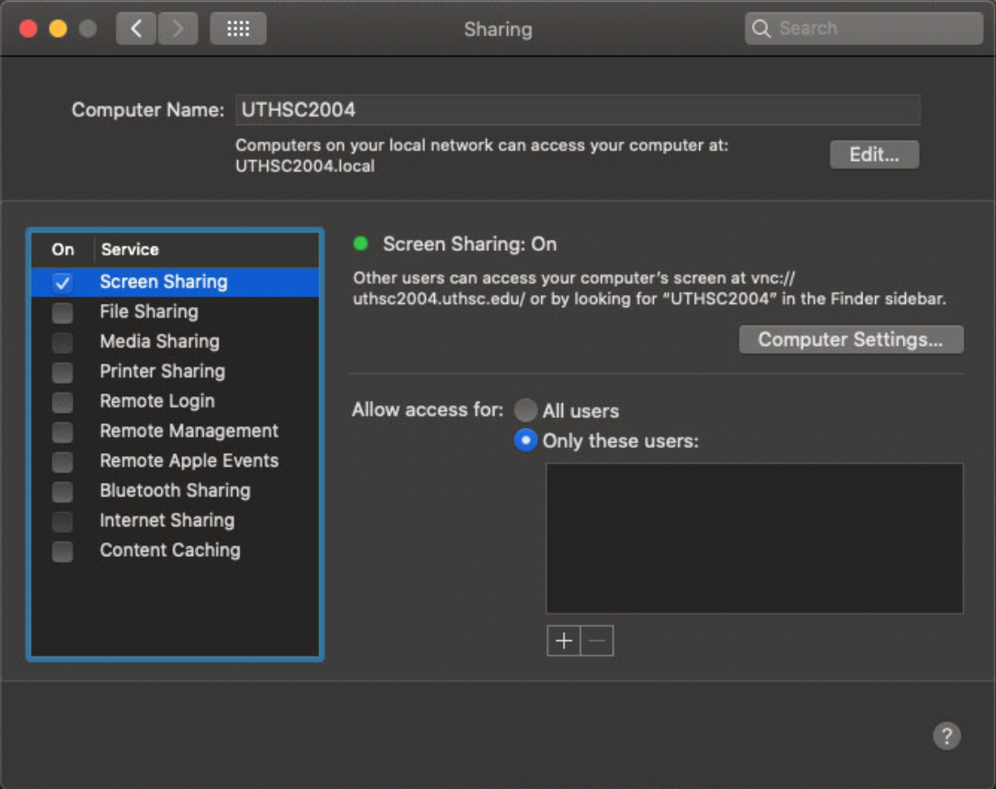 mac setup remote management mac setup remote management