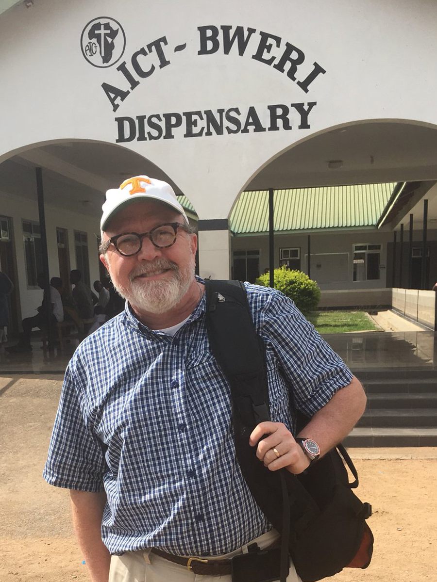 Martin Fleming, MD, in Tanzania