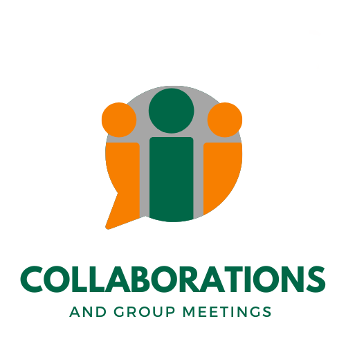 Collaboration and group meeting icon