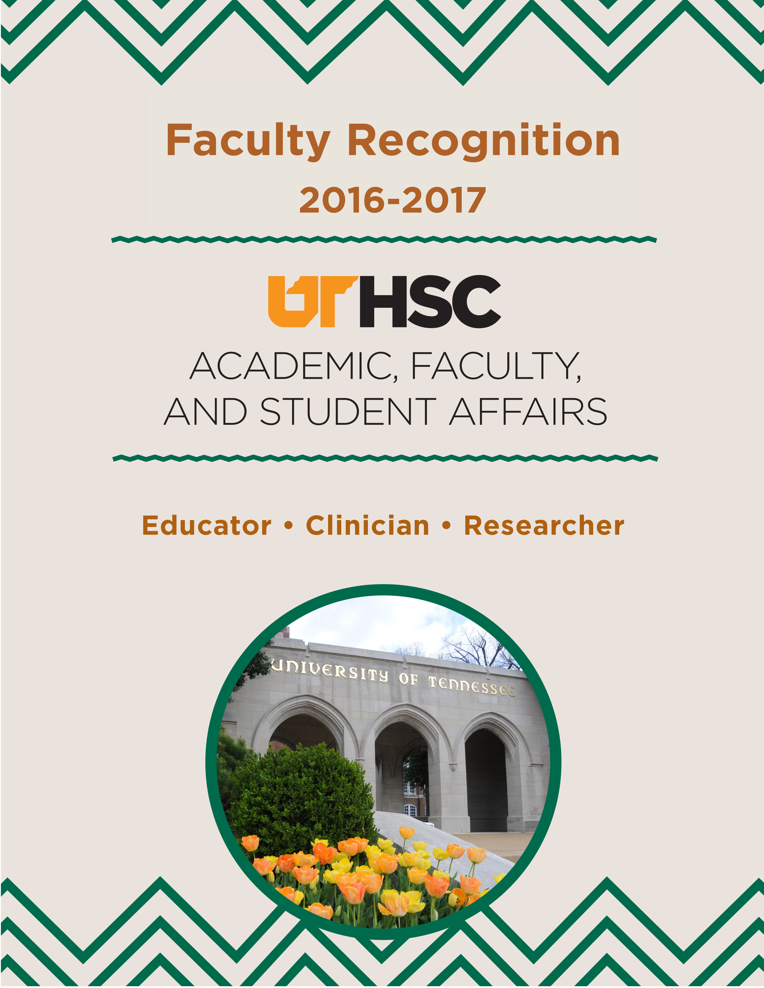 Faculty Recognition Booklet