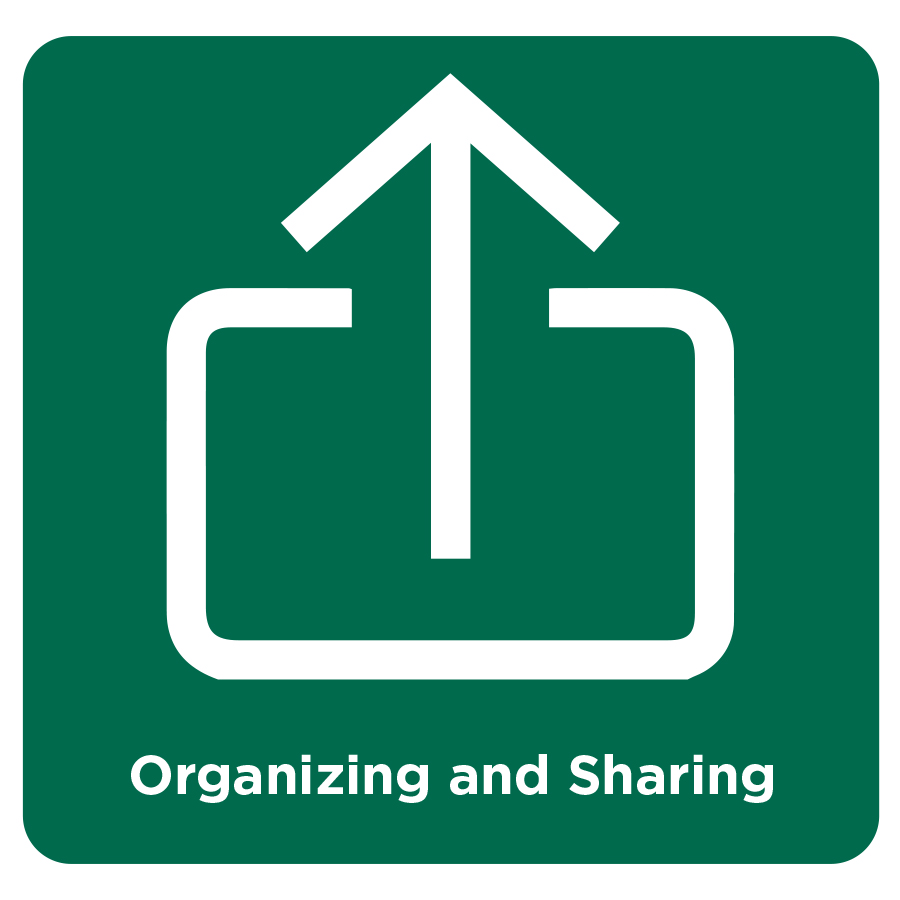 Organizing and Sharing
