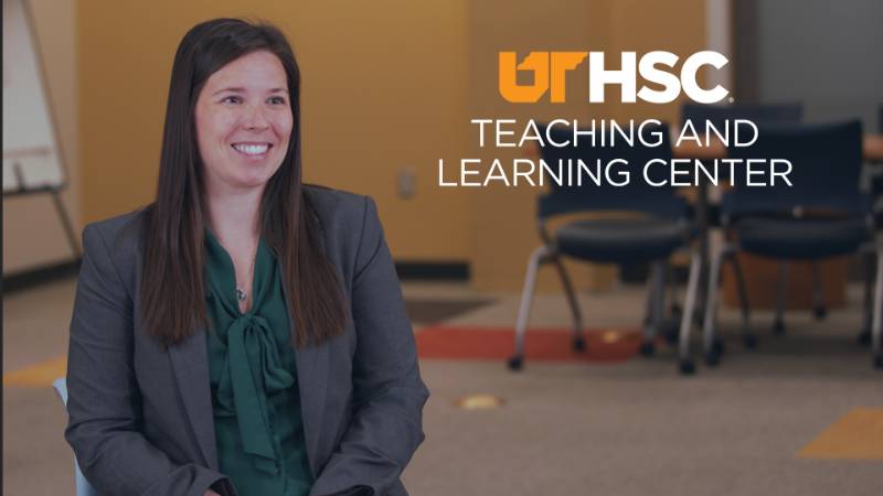 UTHSC Teaching and Learning Center presents Dr. Rachel Barenie