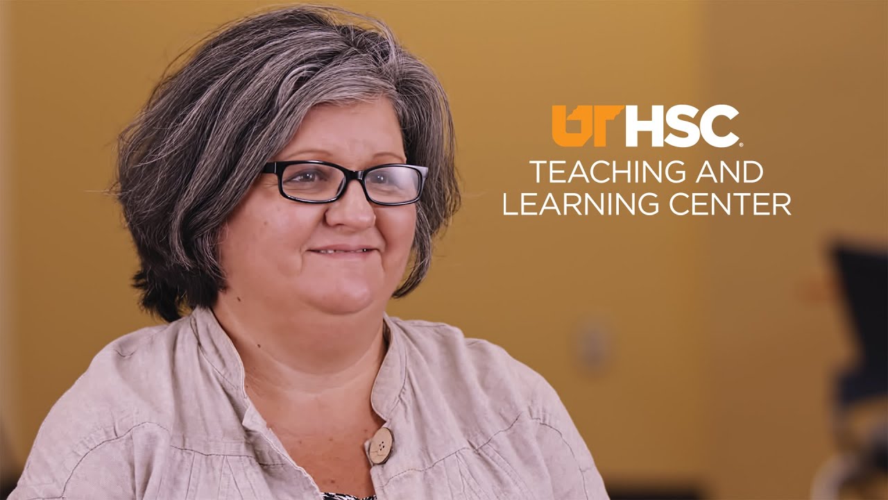 UTHSC Teaching and Learning Center presents Dr. Rebecca Reynolds. 