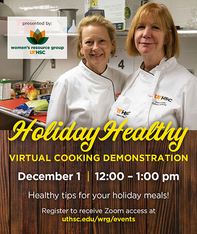 holiday healthy cooking demonstration